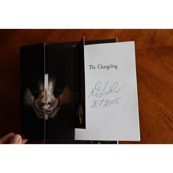 The Changeling K. D. Lathar SIGNED Numbered First UK Edition Proof Copy Bookmark - Picture 11 of 14